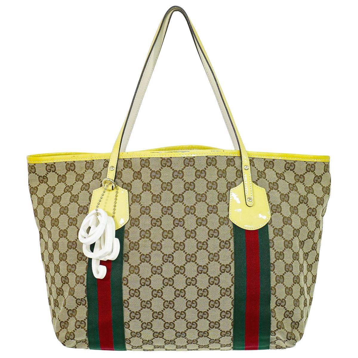 本物 グッチ GUCCI シェリーライン GGキャンバス ショルダーバッグ 