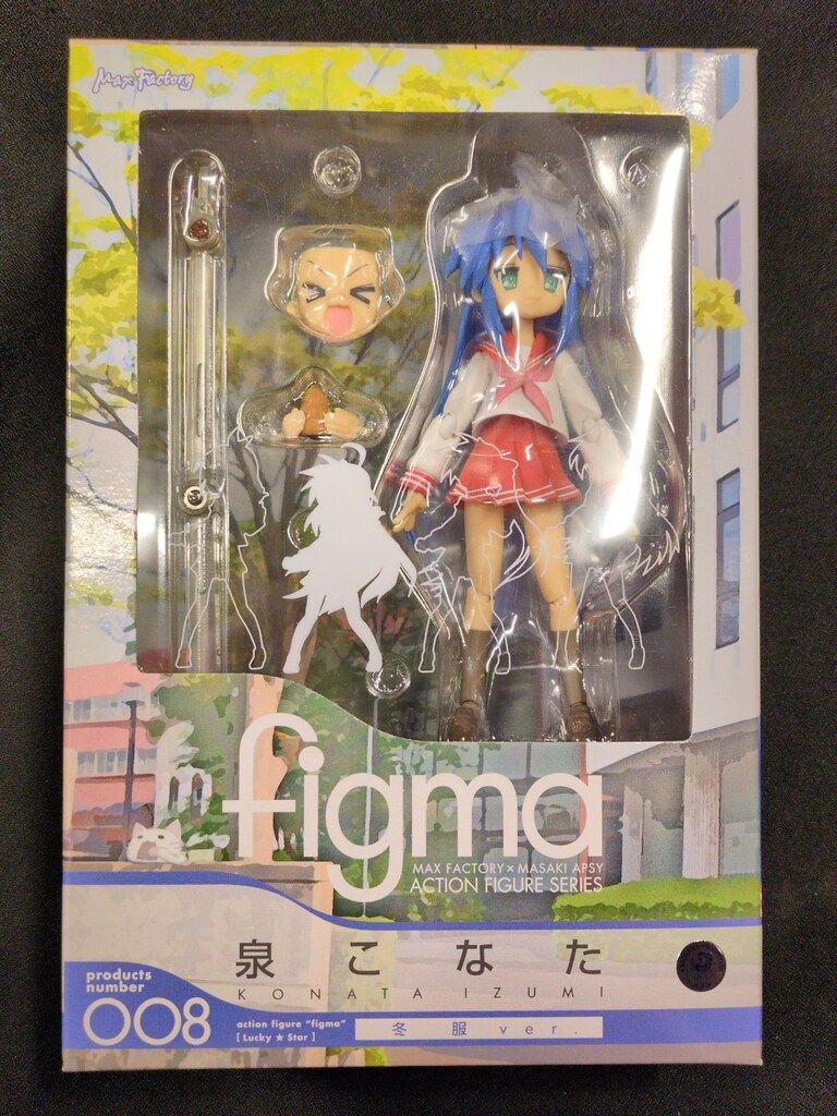 1円〜スタート figma らき☆すた 泉こなた冬服ver フィギュア おもちゃ