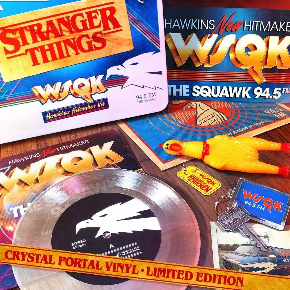 新品】【限定レコード】ストレンジャー・シングス 未知の世界/ WSQK