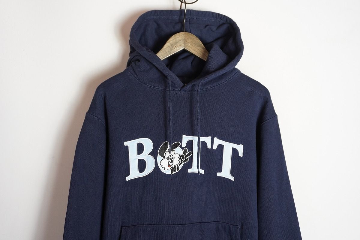 正規 25AW BoTT x VERDY ボット × ヴェルディ Vick Logo Hoodie Navy 