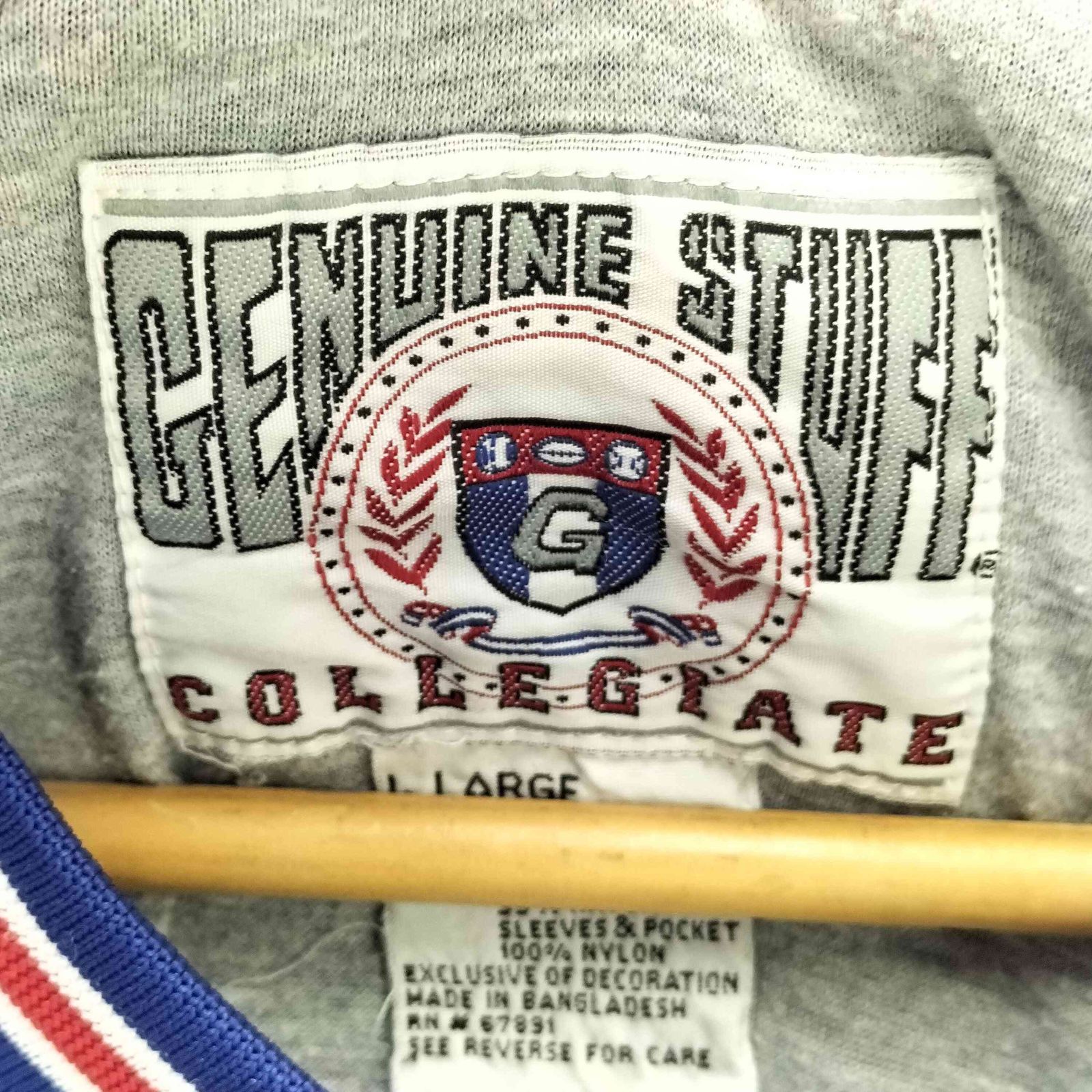 ユーズドフルギ USED古着 genuine stuff サイドジップ ナイロンプル