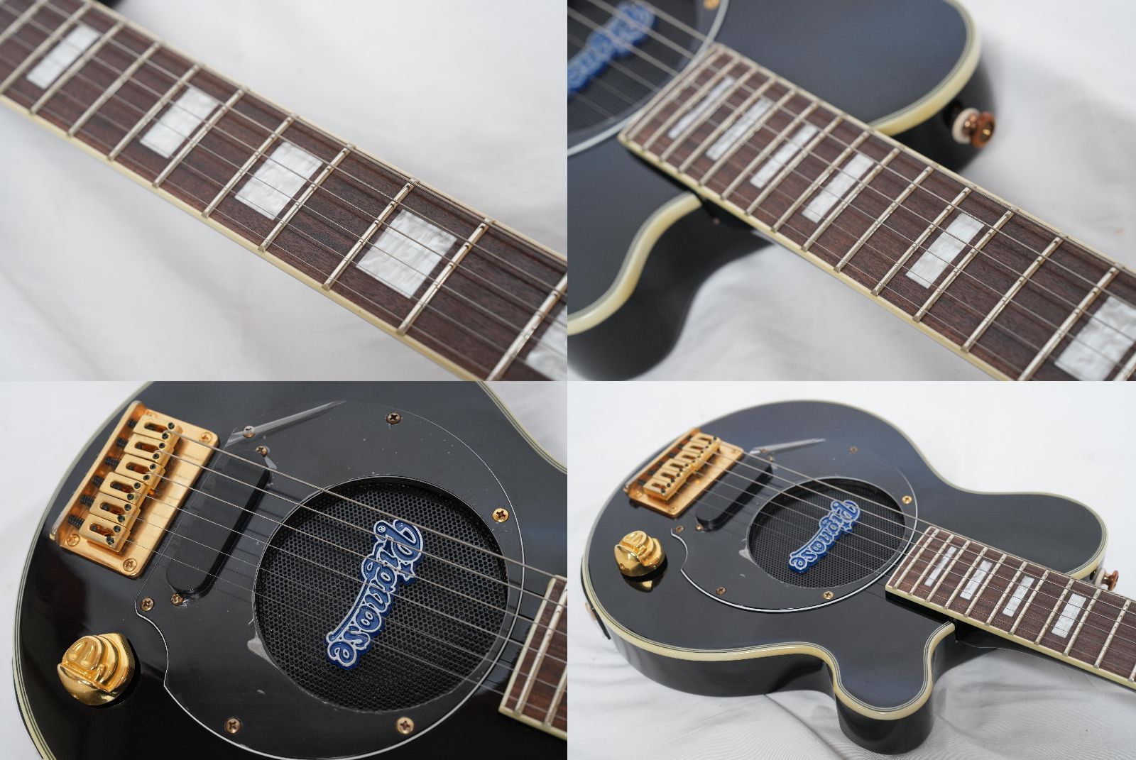 ☆Pignose PGG-259 BK アンプ内蔵ミニギター/トラベルギター 美品