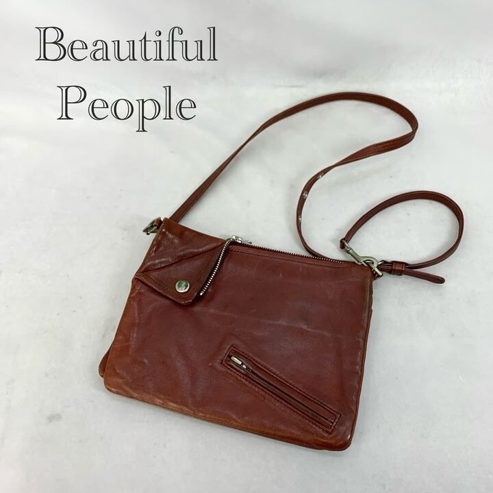 beautiful people Riders W Clutch クラッチバッグ ショルダー バッグ 