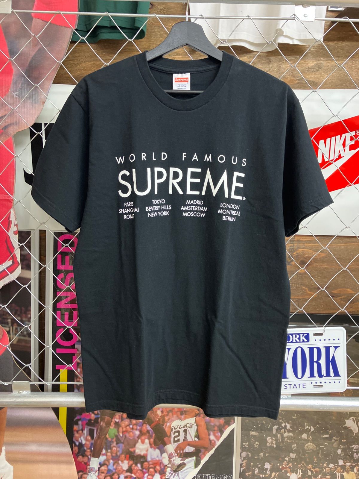 SUPREME シュプリーム サイズ L 15SS World Famous Tee ワールド