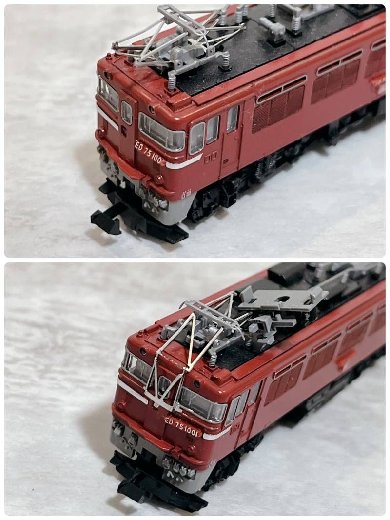 TOMIX JR ED75-1000形電気機関車 品番2122 Nゲージ 現状品 - メルカリ