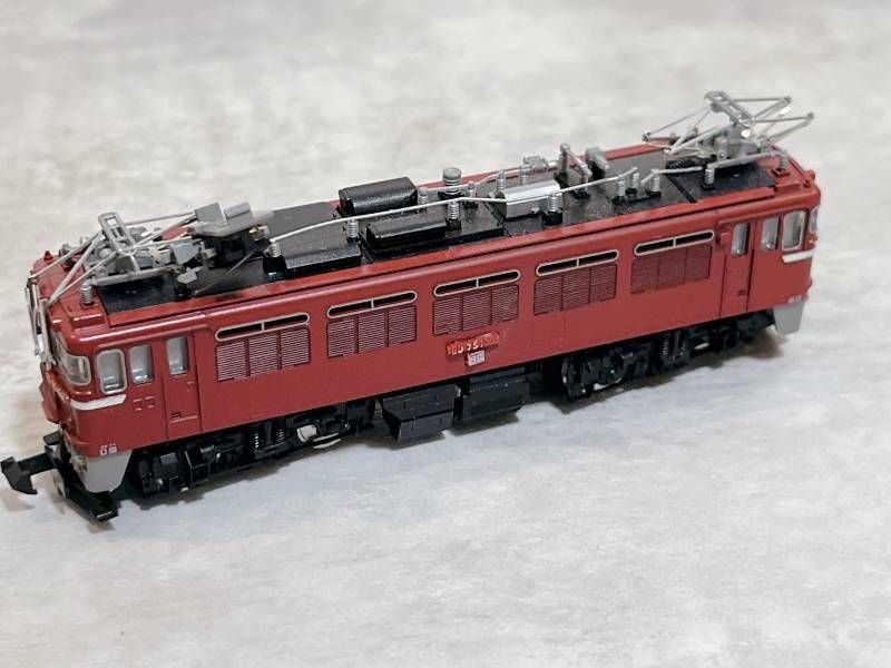 【国内正規品：中古】Nゲージ JR ED75 1000形 電気機関車 2122 TOMIX JR ED75-1000形電気機関車 品番2122 Nゲージ 現状品 - メルカリ