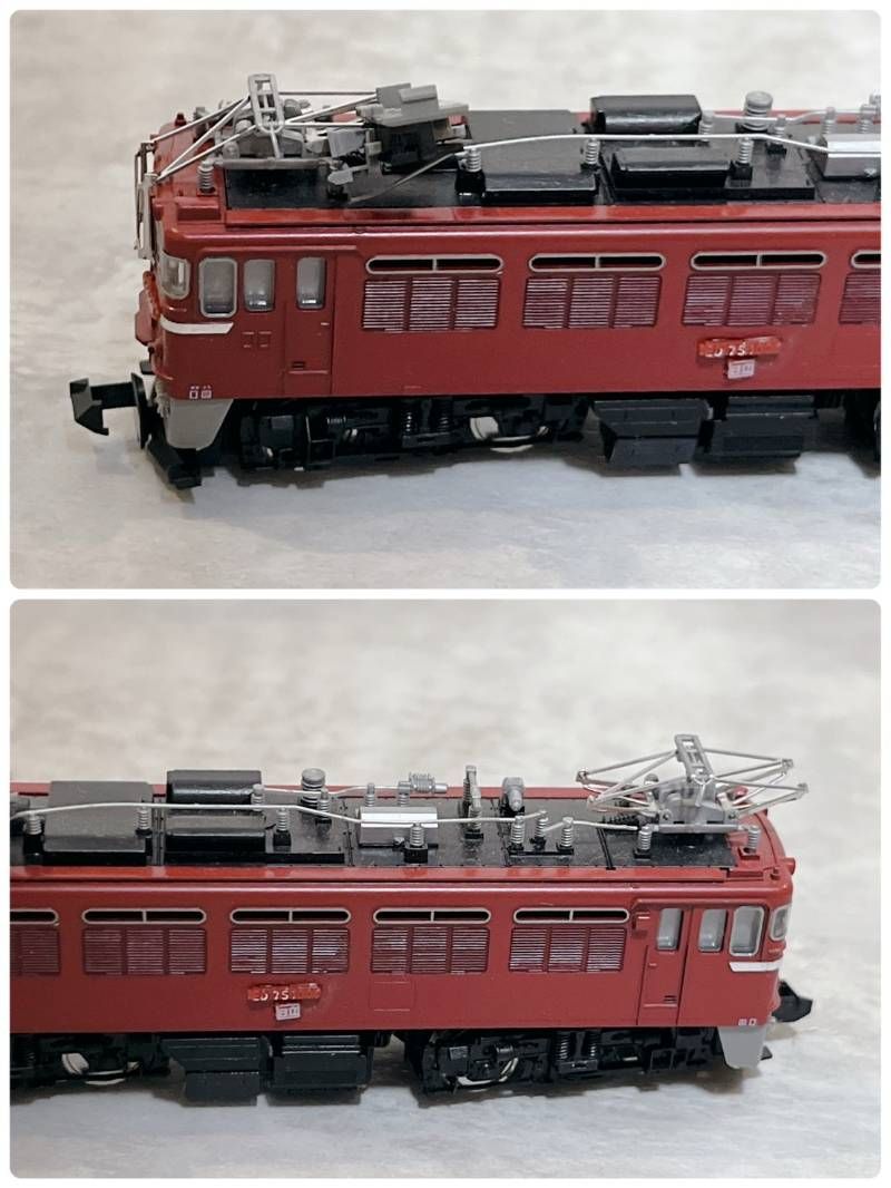【国内正規品：中古】Nゲージ JR ED75 1000形 電気機関車 2122 TOMIX JR ED75-1000形電気機関車 品番2122 Nゲージ 現状品 - メルカリ