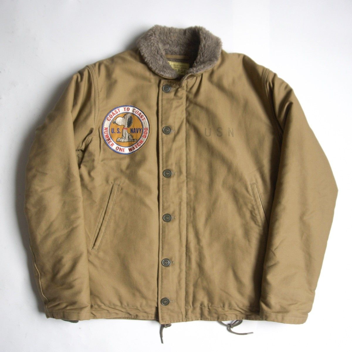 美品】BUZZ RICKSON'S【N-1 デッキジャケット】L ジャケット