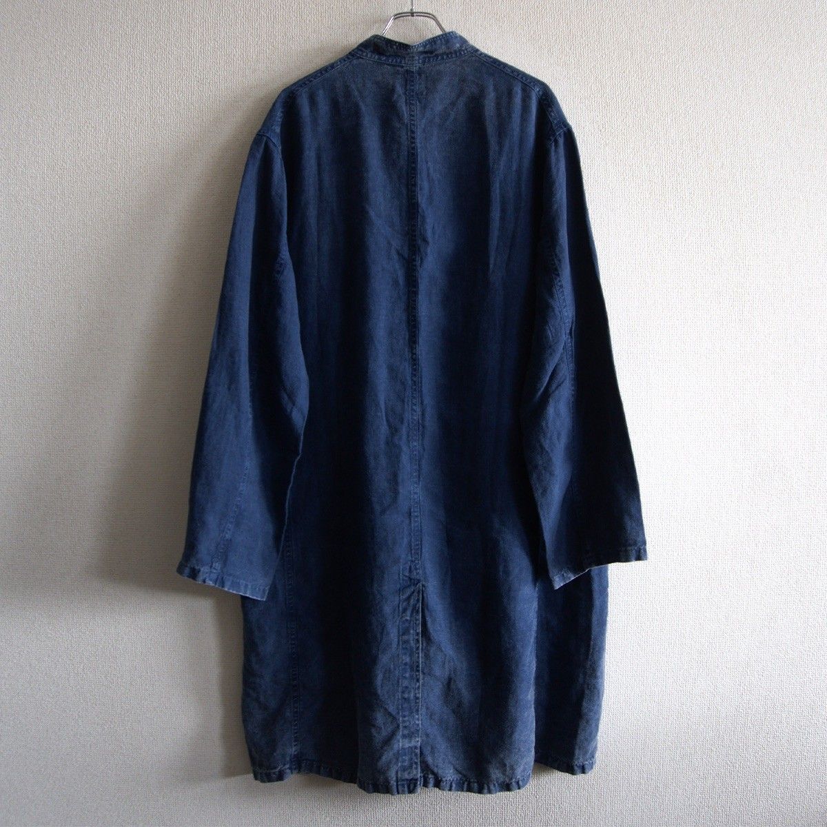 美品】 PORTER CLASSIC 【インディゴ リネン コート】XL 麻 ポーター