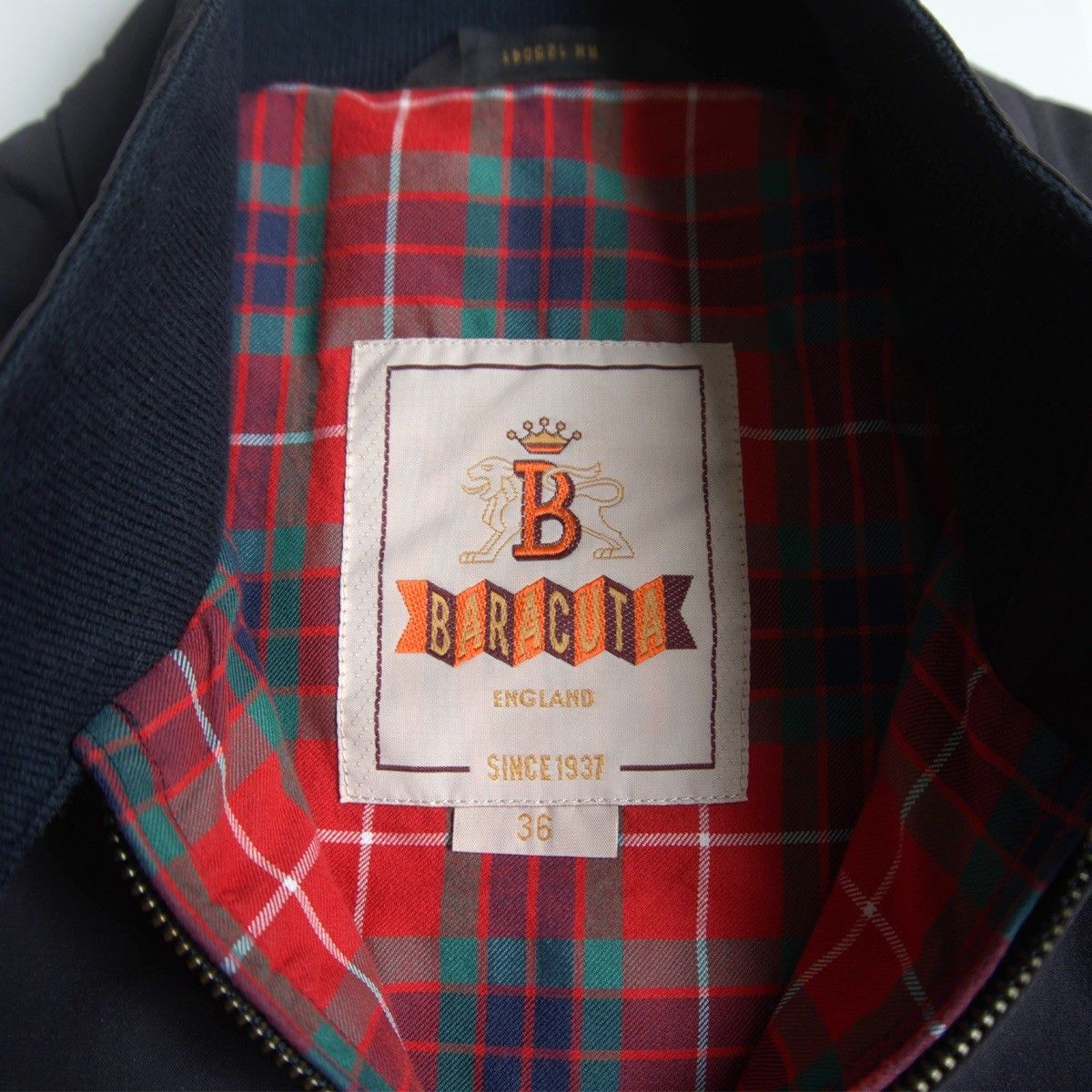 美品】 BARACUTA 【G9 スウィングトップ ハリントンジャケット】36 