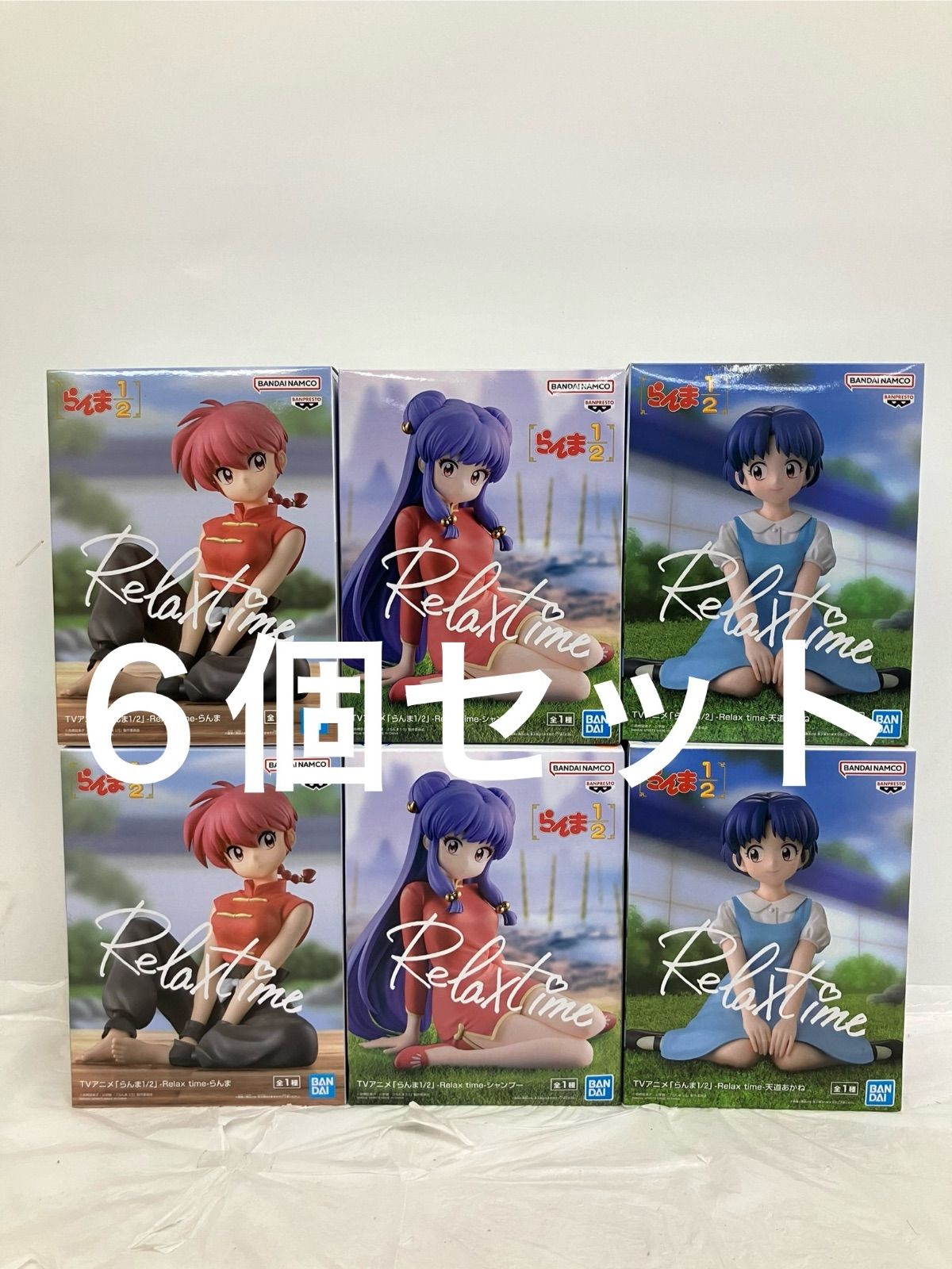 未開封 らんま1/2 フィギュア Relax Time らんま シャンプー 未開封 らんま1/2 フィギュア Relax Time らんま シャンプー
