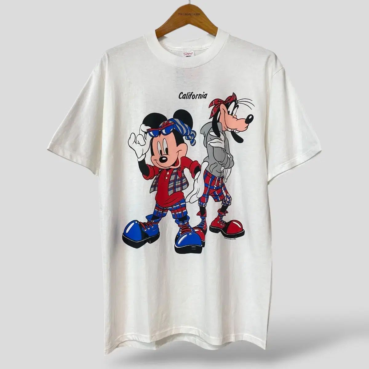 L ） 90s ヴィンテージ ミッキーマウス 半袖Tシャツ - メルカリ