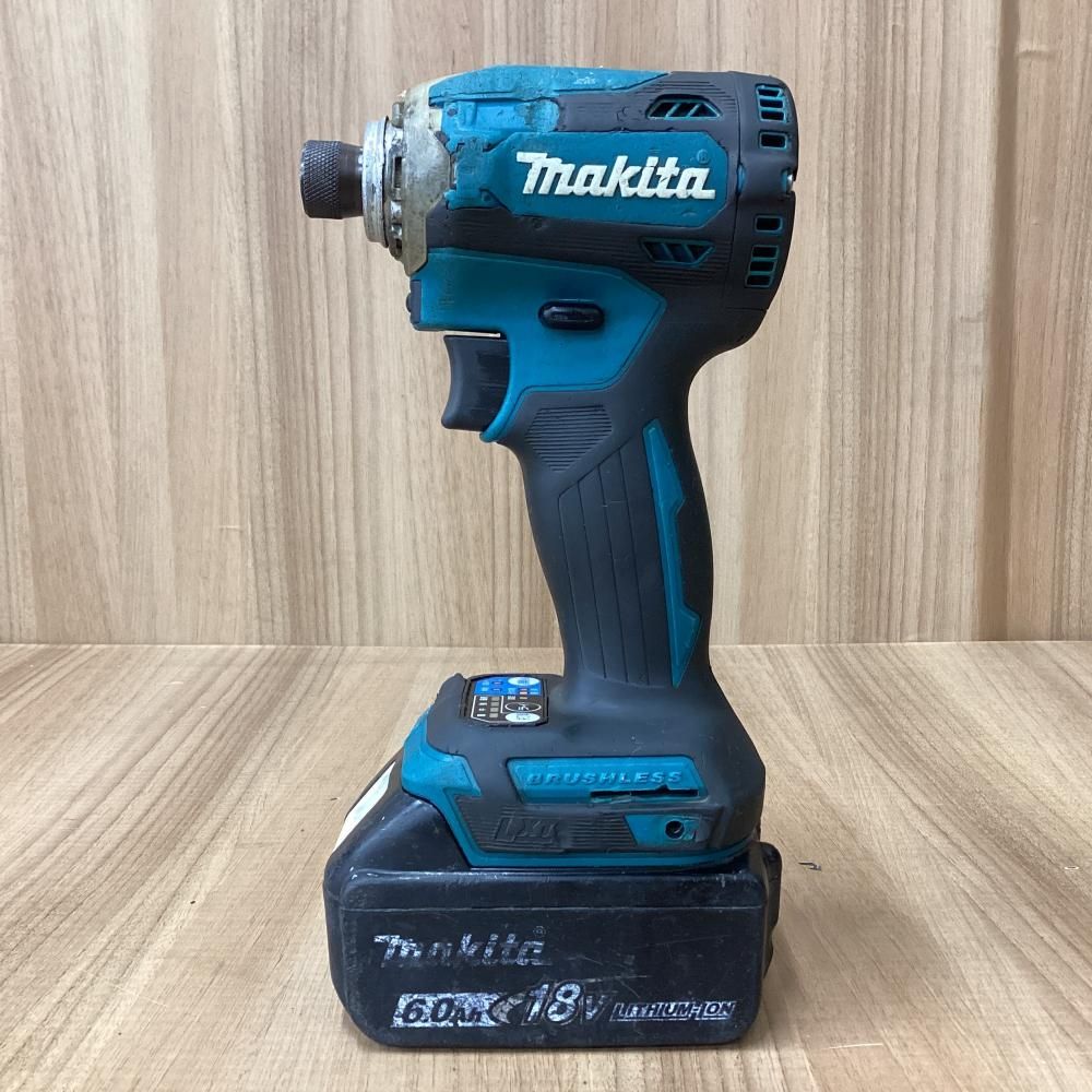 中古】makita/マキタ TD171DZ 18V充電式インパクトドライバ バッテリー 