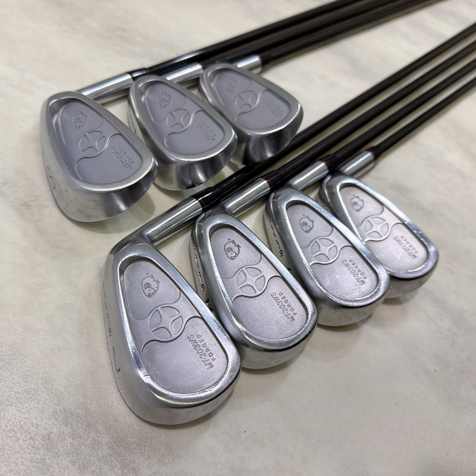 激レア アイアンセット 7本 RAUNE i105 S BUCHI MT203WS FORGED メンズ 