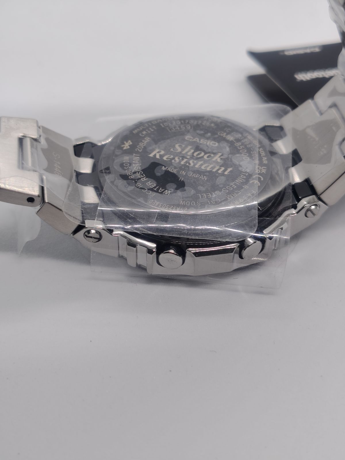 [未使用品] G-SHOCK GMW-B5000D-1DR(海外向け正規品) 未使用品] G-SHOCK GMW-B5000D-1DR(海外向け正規品)Bluetooth搭載 タフ