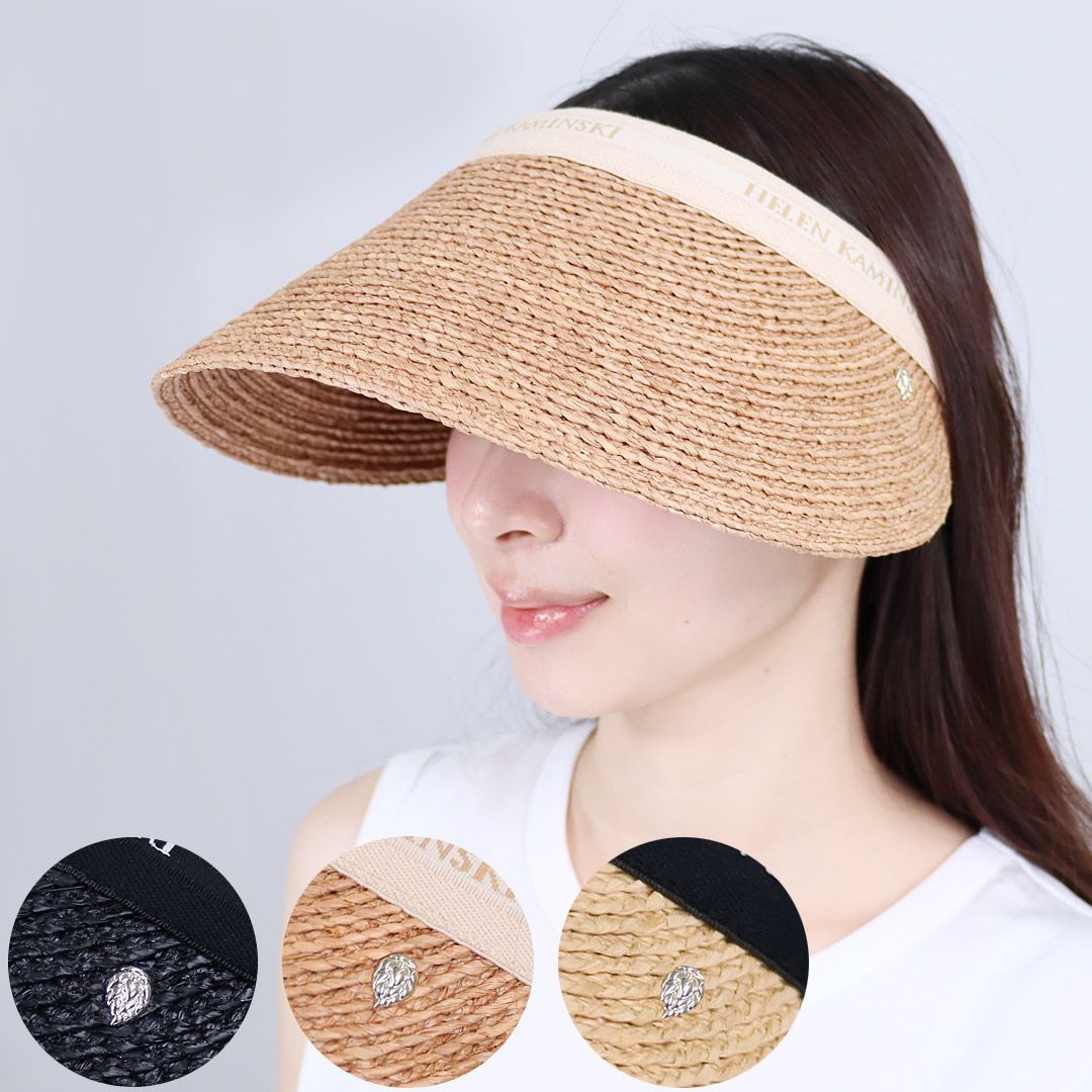 ヘレンカミンスキー HELEN KAMINSKI 帽子 ラフィア サンバイザー ハット BIANCA 12 ビアンカ HAT52493 【ギフト不可】