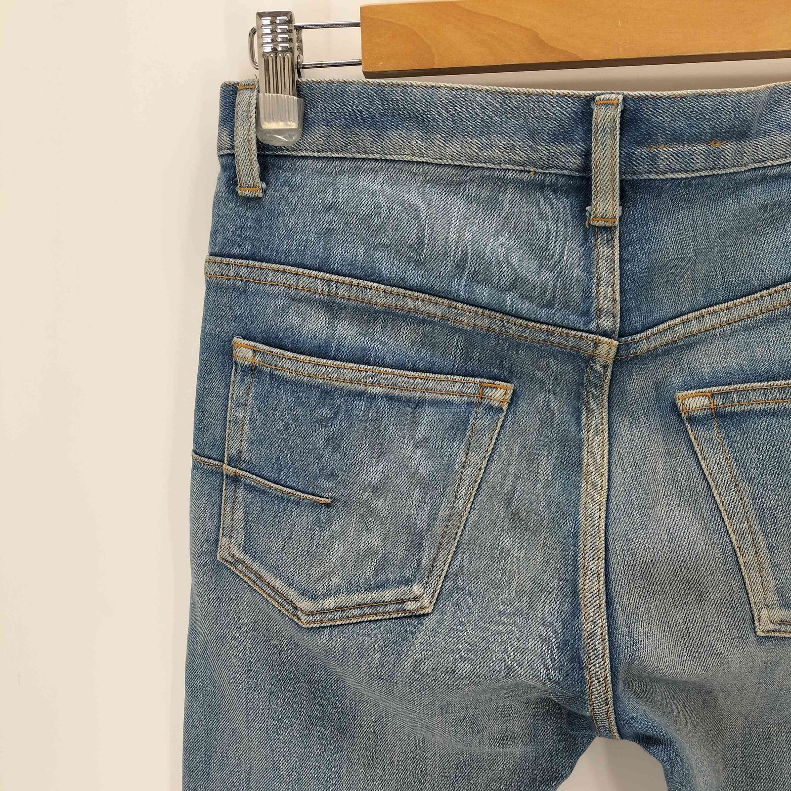 ディオールオム Dior HOMME エディ期 ボタンフライスリムデニムパンツ