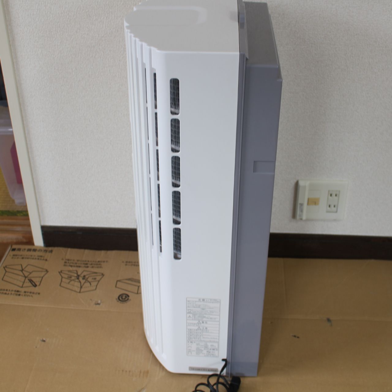 677)【2020年製/異音有】トヨトミ TIW-A160K 4～7畳用 ウインド 