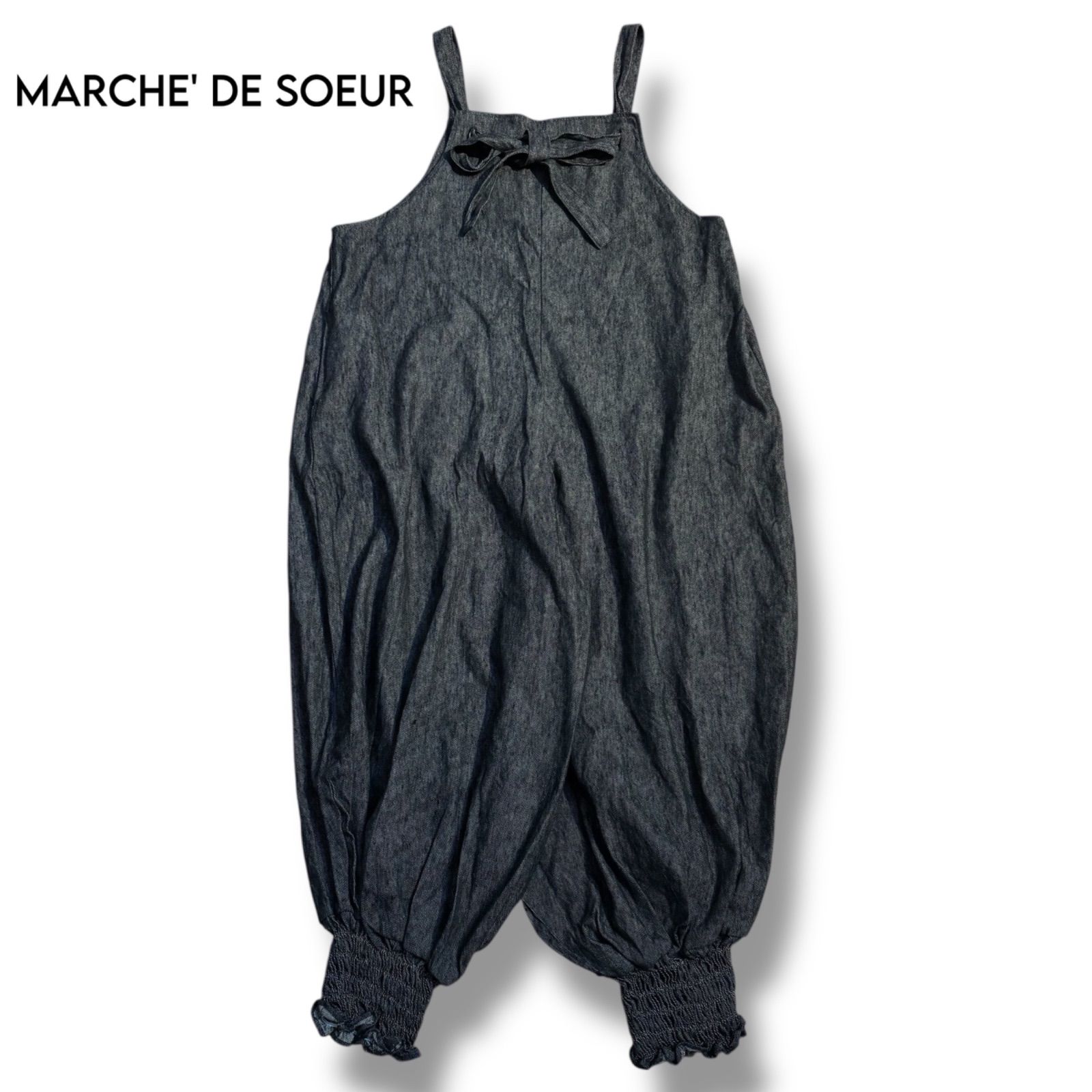 MARCHE' DE SOEUR】美品 ピエロパンツ・サロペット - メルカリ