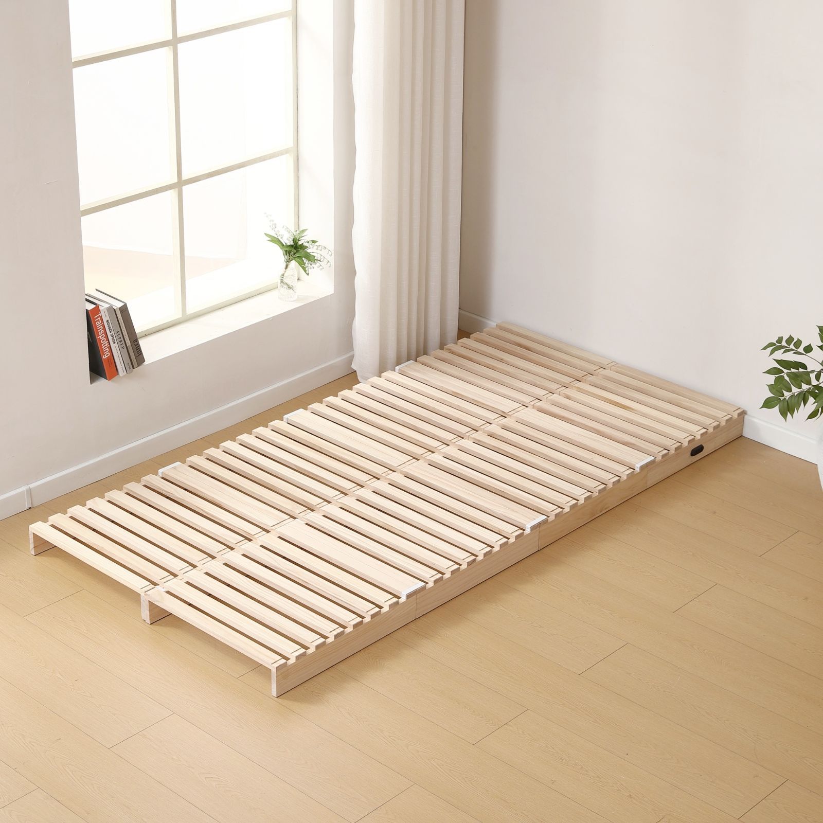 新品】パレットベッド 50*50cm 8枚 コンセント付 天然木 組み換え自由