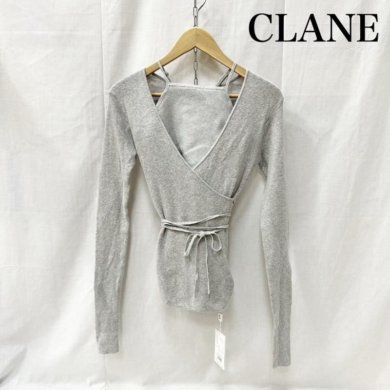 クラネ CAMISOLE SET CACHECOEUR KNIT TOPS キャミソールセット