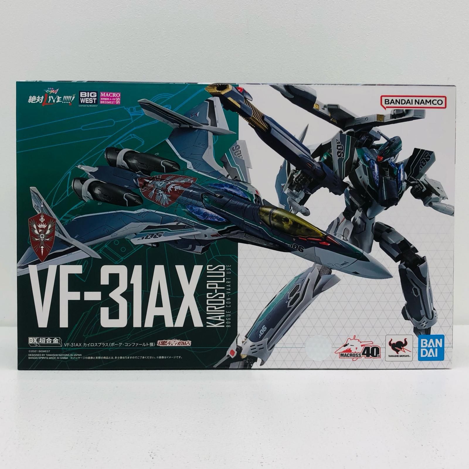 【加古川店】 中古 DX超合金劇場版VF-31AXカイロスプラス(ボーグ・コンファールト機)「劇場版マクロスΔ絶対LIVE!!!!!!」魂ウェブ商店限定 加古川店】 中古 DX超合金劇場版VF-31AXカイロスプラス(ボーグ・コン