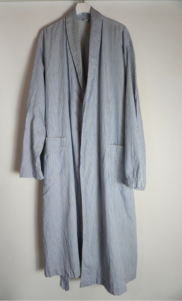 60s 70s チェコ軍 CZECH ARMY ホスピタル ガウン コート HOSPITAL GOWN