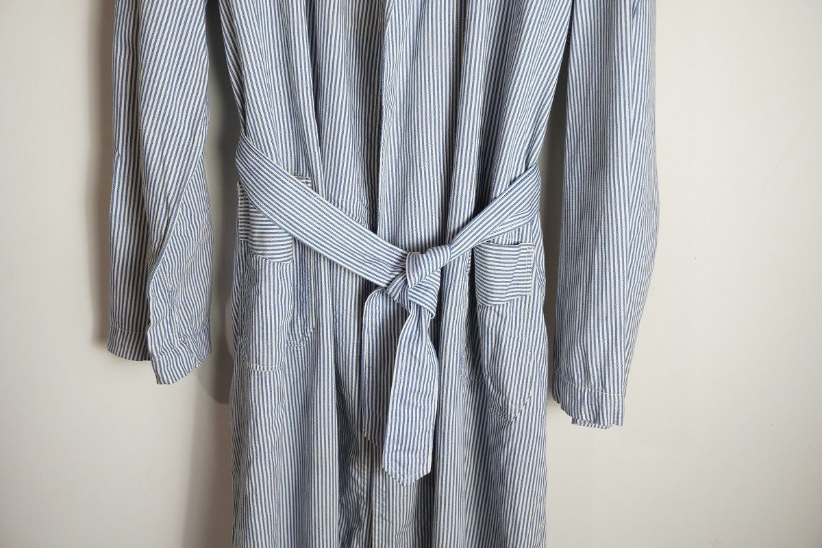 60s 70s チェコ軍 CZECH ARMY ホスピタル ガウン コート HOSPITAL GOWN