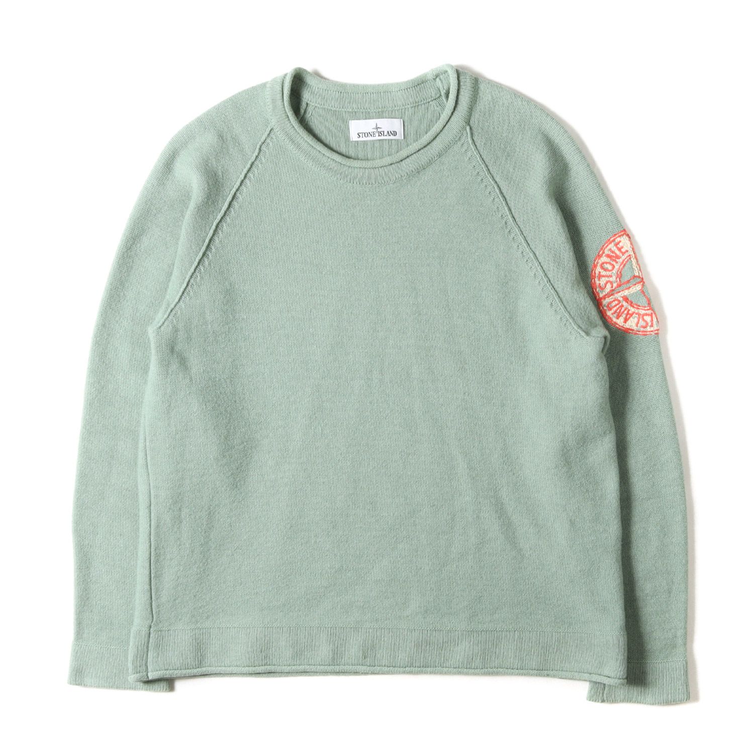 STONE ISLAND ストーンアイランド ニット モスグリーン サイズ STONE ISLAND ストーンアイランド ニット モスグリーン サイズ