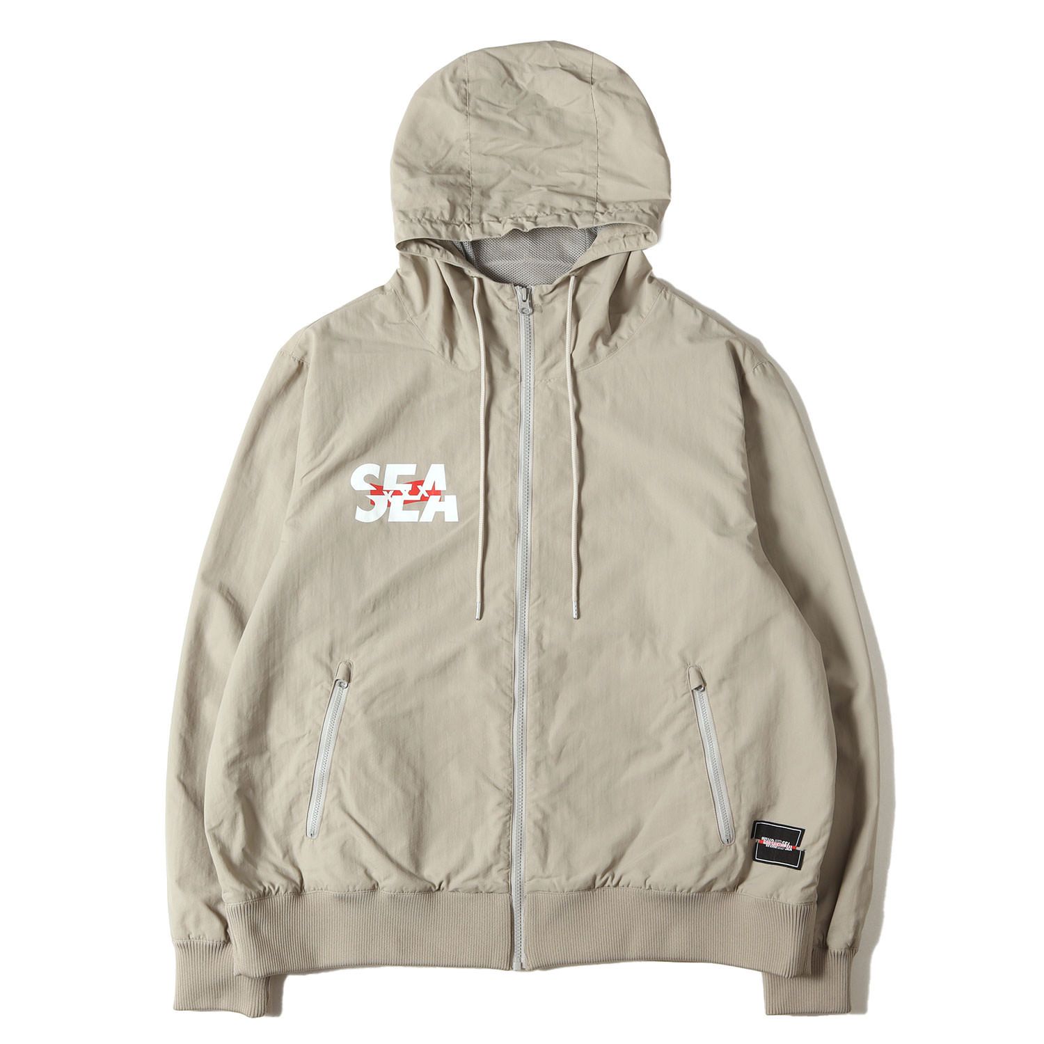 美品】WIND AND SEA ウィンダンシー ジャケット ベージュ サイズ:L 