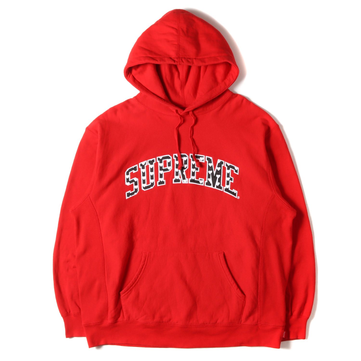 SUPREME シュプリーム ハートロゴ パーカー Supreme シュプリーム パーカー レッド サイズ:L | 21SS ハート刺繍