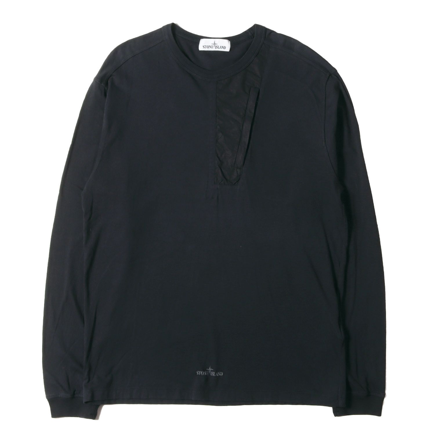 STONE ISLAND ストーンアイランド Tシャツ ブラック 黒 サイズ:L