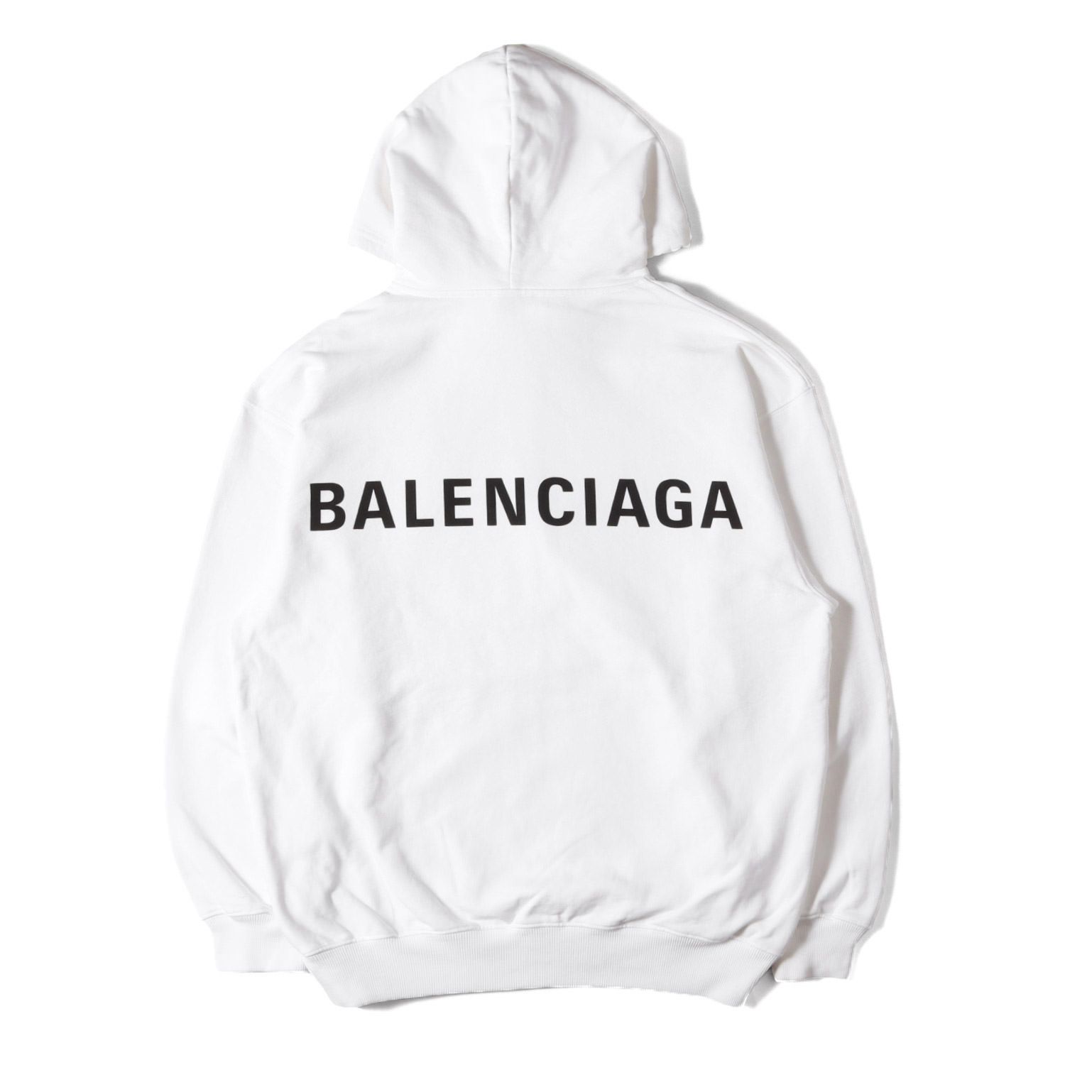 BALENCIAGA バレンシアガ パーカー ホワイト 白 サイズ:XS | 定番人気 