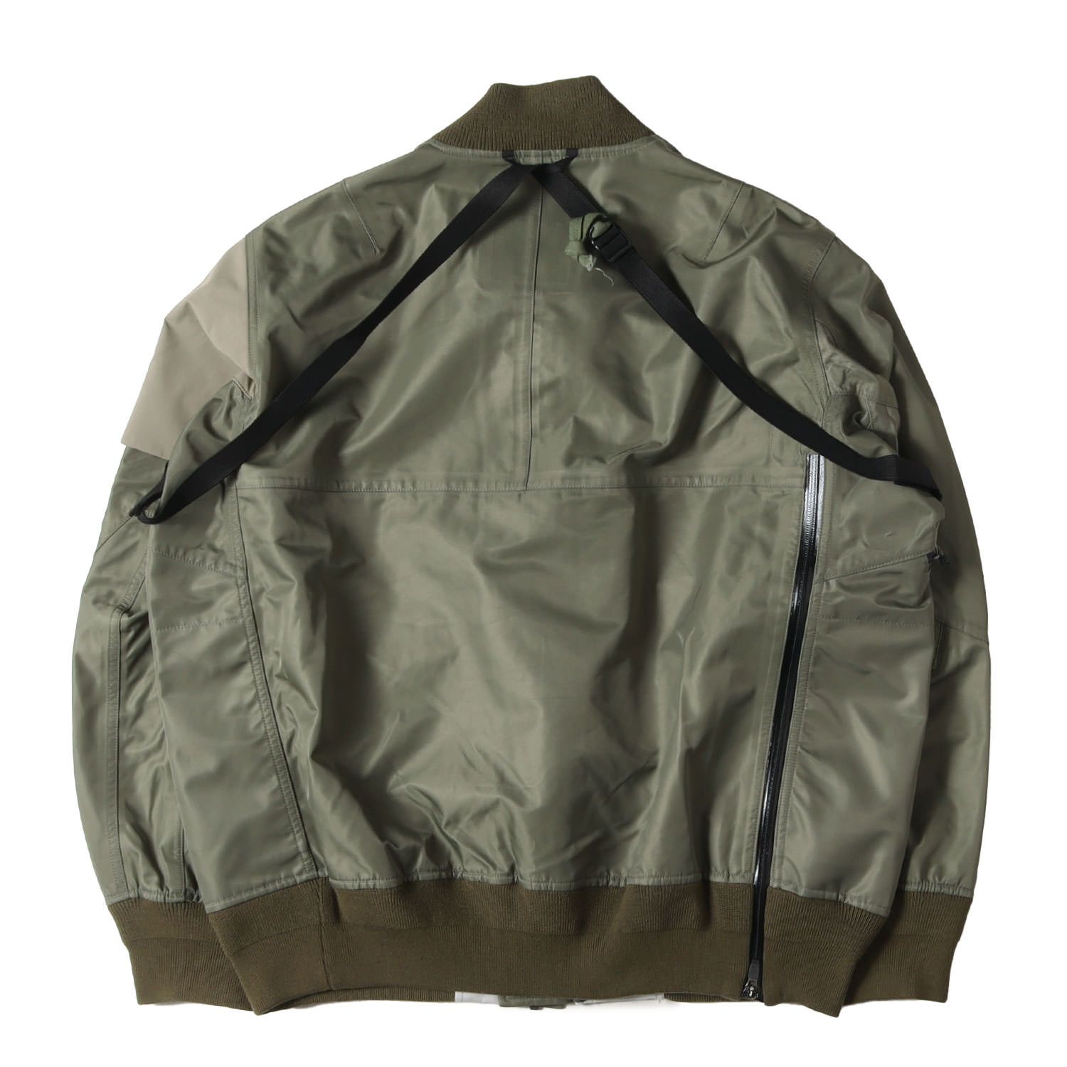 Sacai サカイ ジャケット カーキ サイズ:3 | ACRONYM 再構築 ナイロン
