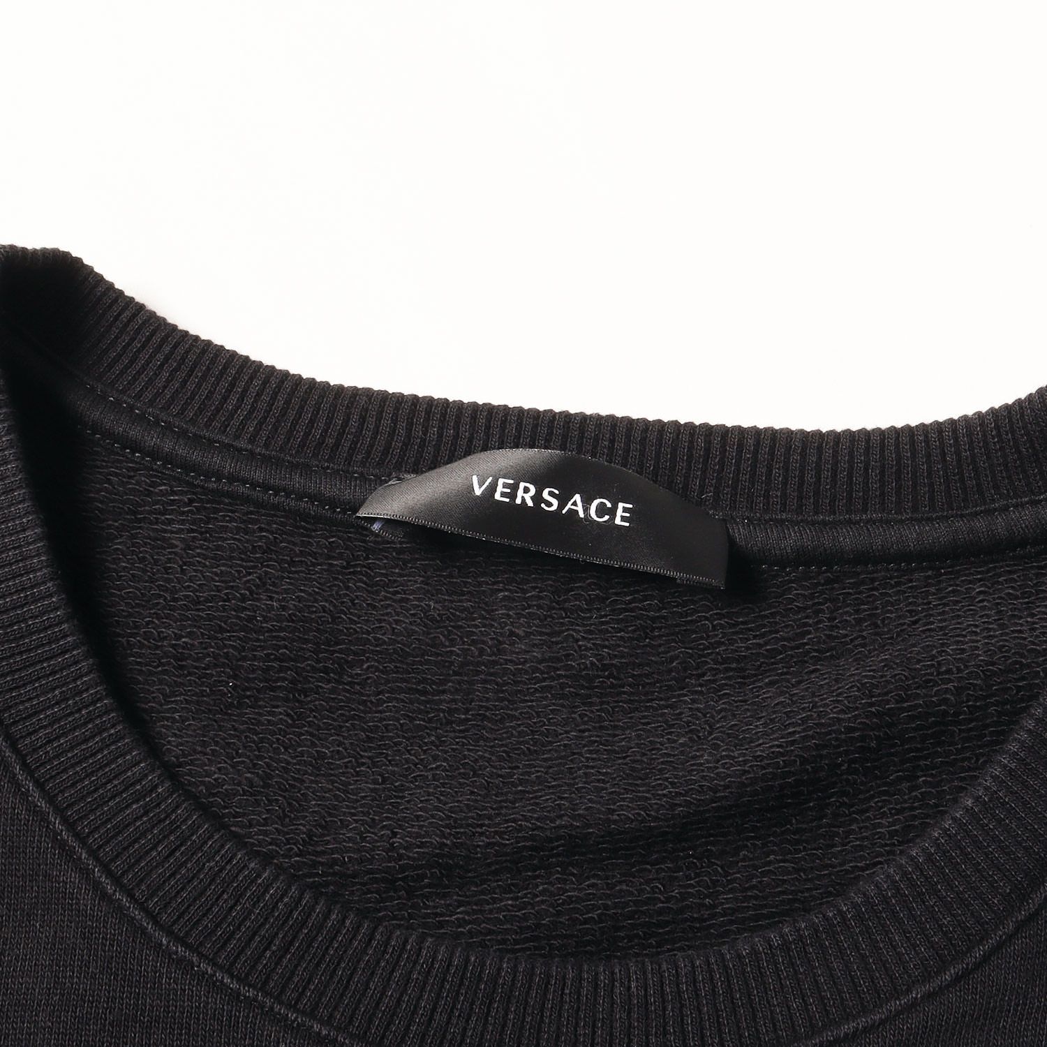 VERSACE ヴェルサーチ スウェット ブラック 黒 サイズ:M | メデューサ 