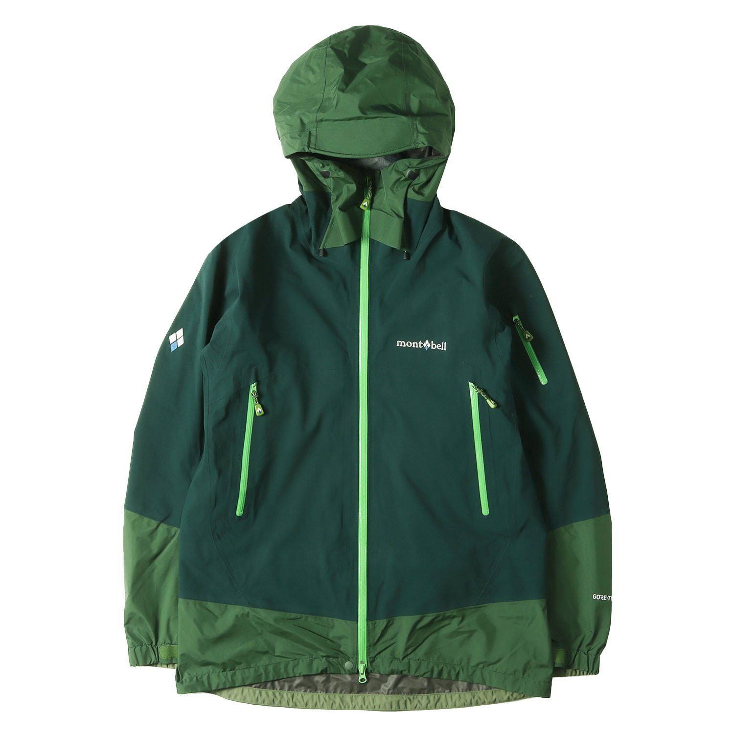 美品】Mont-Bell モンベル ジャケット グリーン サイズ:L | GORE 美品】Mont-Bell モンベル ジャケット グリーン サイズ:L | GORE