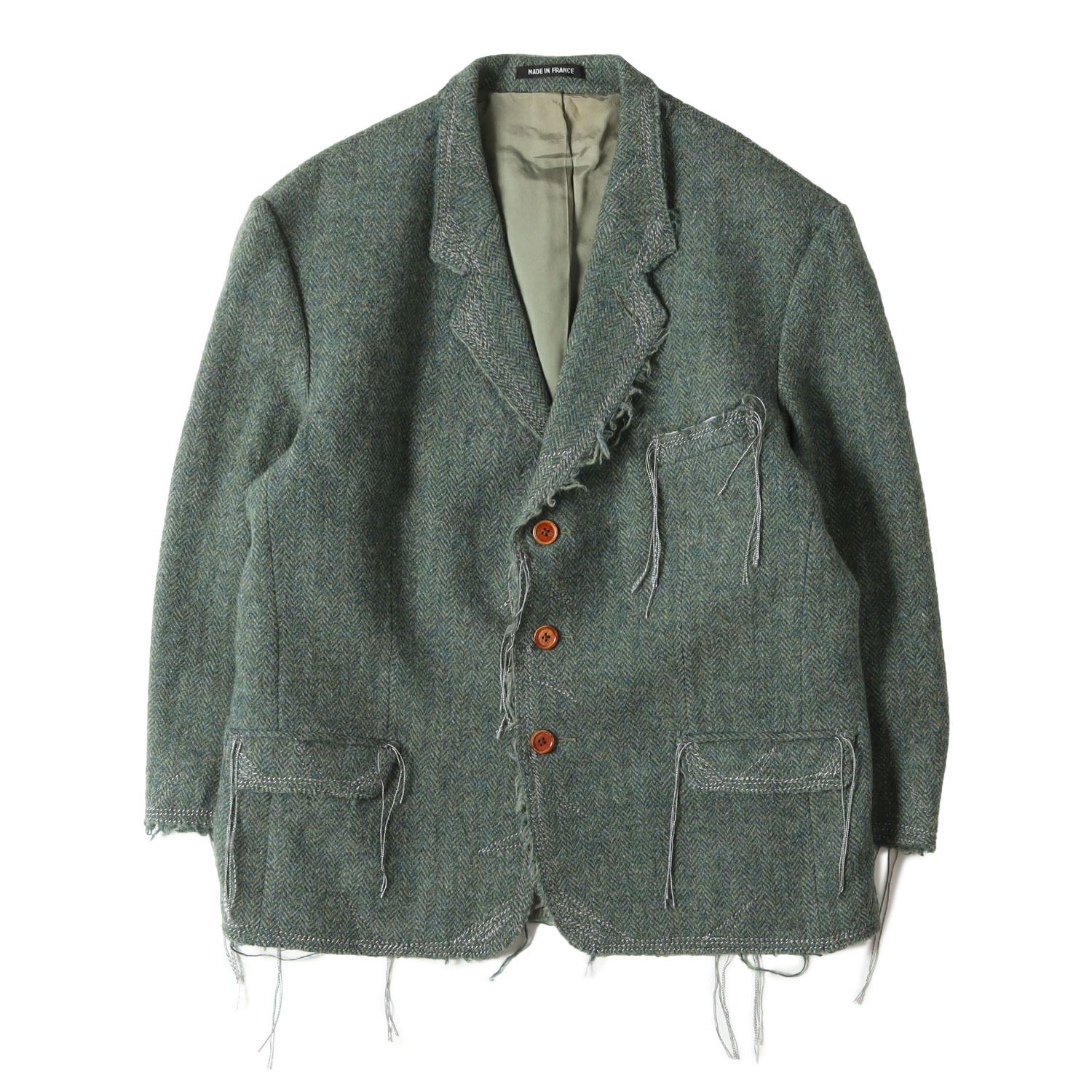 NEEDLES ニードルズ ジャケット グリーン サイズ:M | Harris Tweed別注 