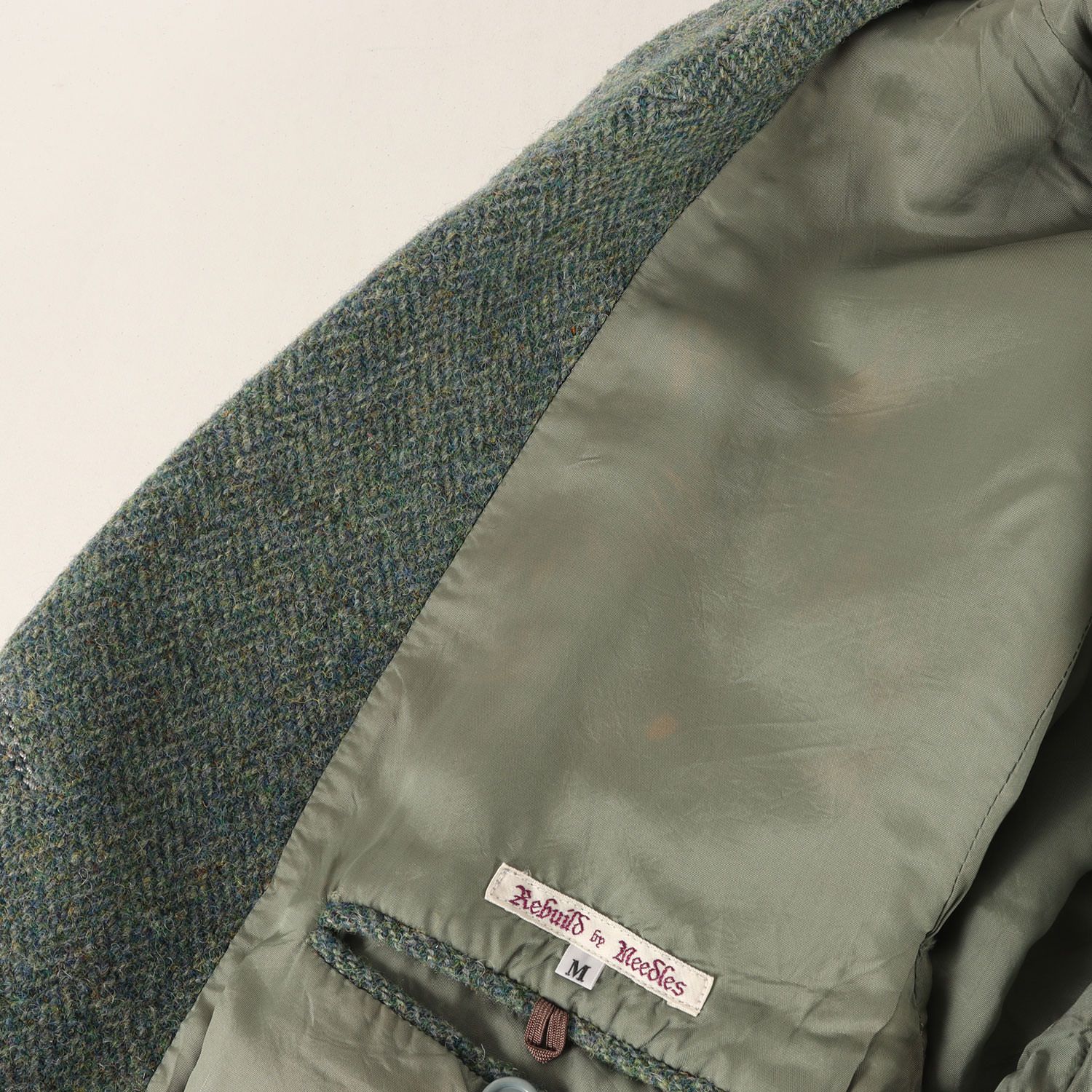 NEEDLES ニードルズ ジャケット グリーン サイズ:M | Harris Tweed別注 