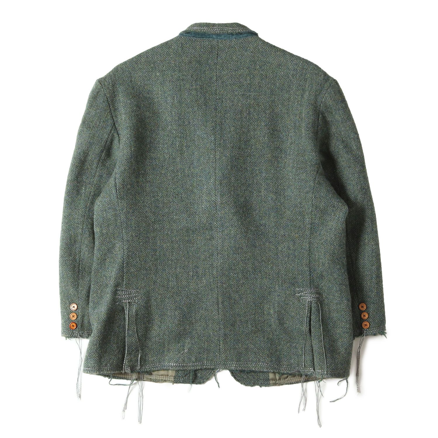 NEEDLES ニードルズ ジャケット グリーン サイズ:M | Harris Tweed別注 