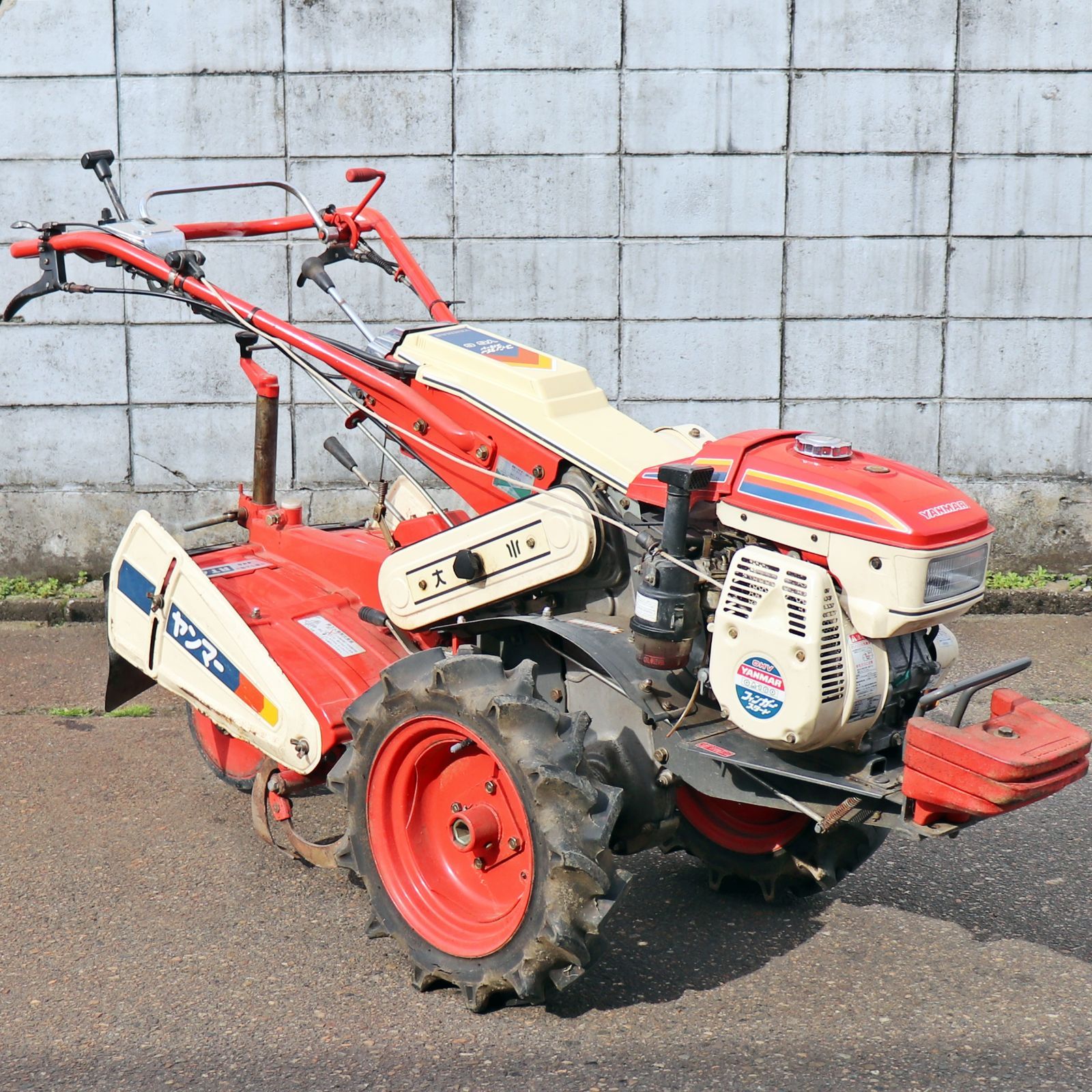 新潟発 ヤンマー 耕運機 YG6 中古 美品 5.8馬力 リコイル ガソリン