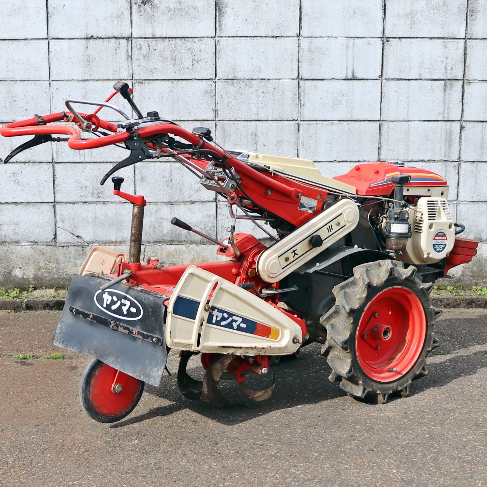 新潟発 ヤンマー 耕運機 YG6 中古 美品 5.8馬力 リコイル ガソリン