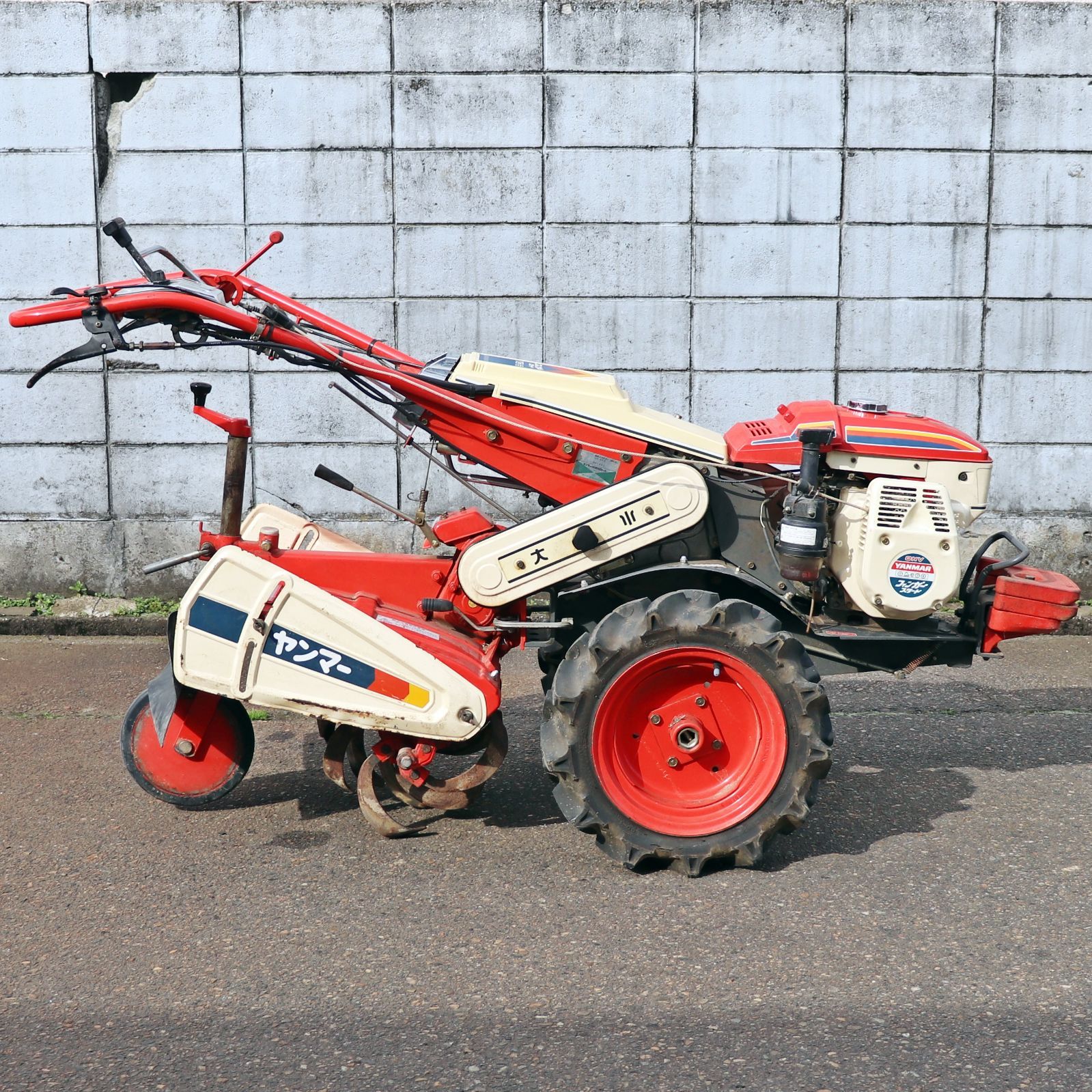 新潟発 ヤンマー 耕運機 YG6 中古 美品 5.8馬力 リコイル ガソリン