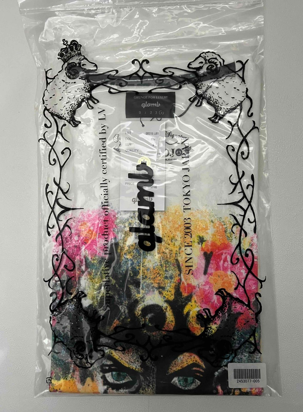 フィギュア 『ジョジョの奇妙な冒険 黄金の風』×『glamb』 コラボ T