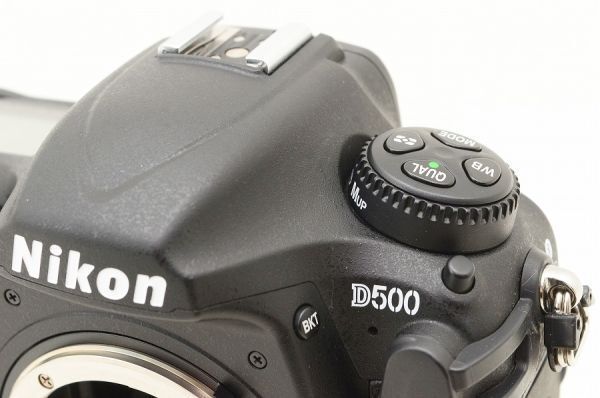 2026/3/23 ☆極上美品☆ Nikon ニコン D500 ボディ 元箱 付属品 Shot数 2026/3/23 ☆極上美品☆ Nikon ニコン D500 ボディ 元箱 付属品 Shot数