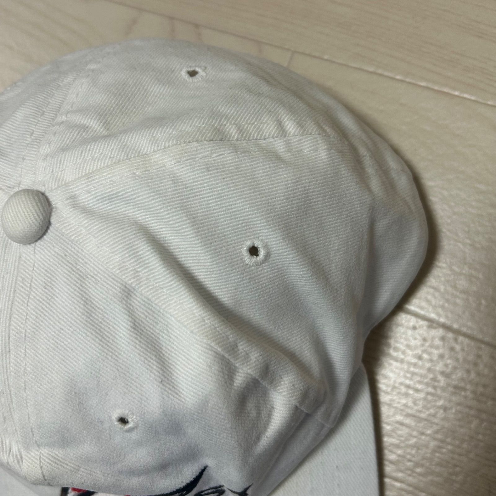 90s old stussy オールドステューシー キャップ スター刺繍 usa製 白