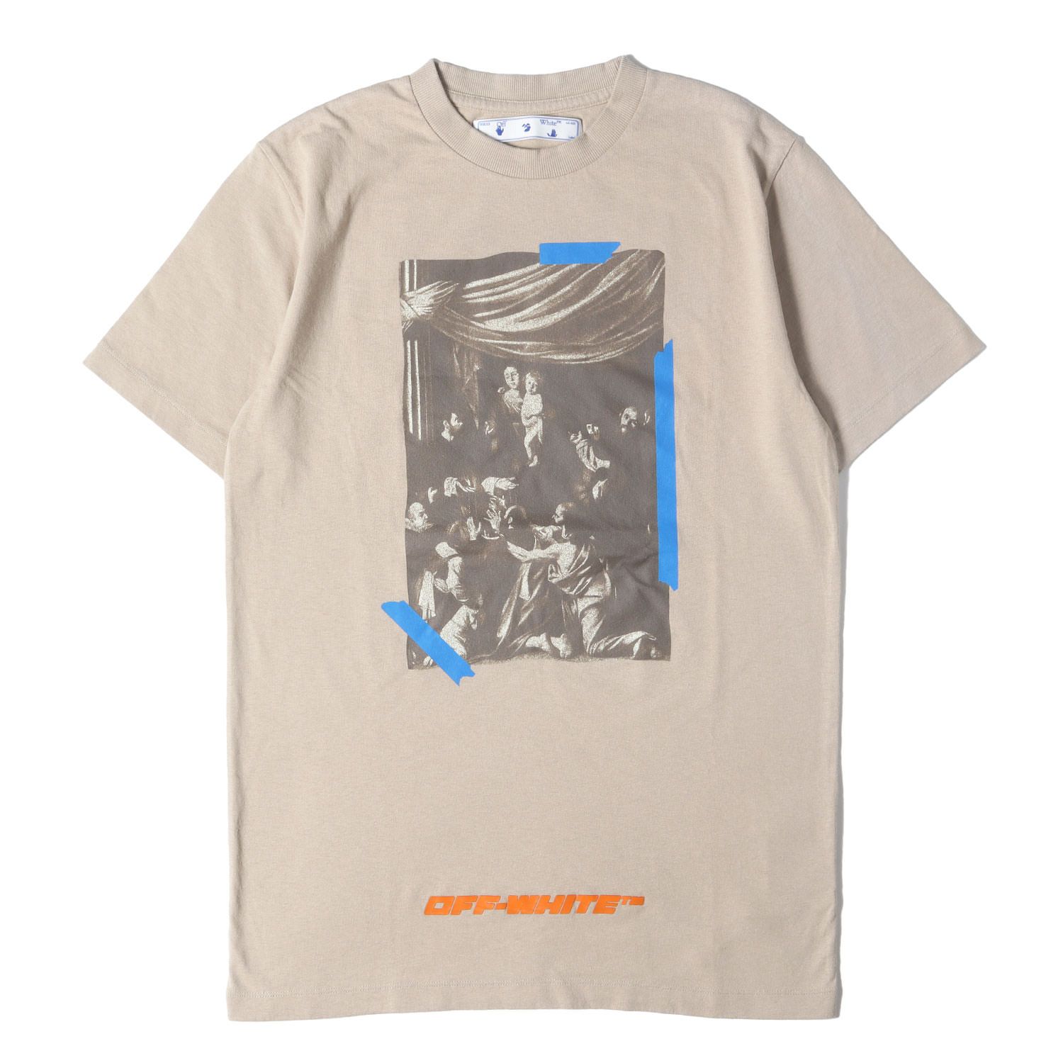 美品】OFF-WHITE オフホワイト Tシャツ サイズ:S / 20AW 絵画 