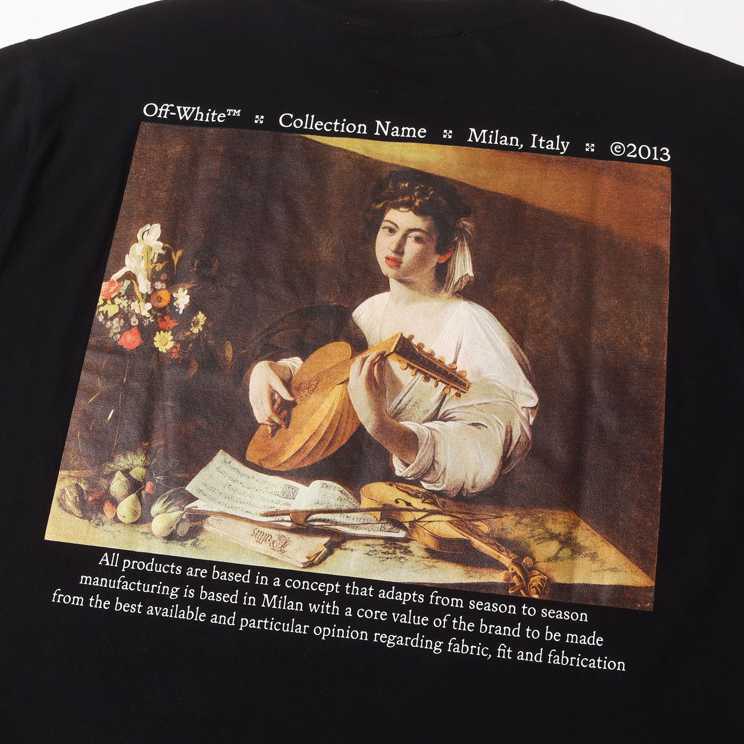 美品】OFF-WHITE オフホワイト Tシャツ サイズ:XS / 21AW 絵画 
