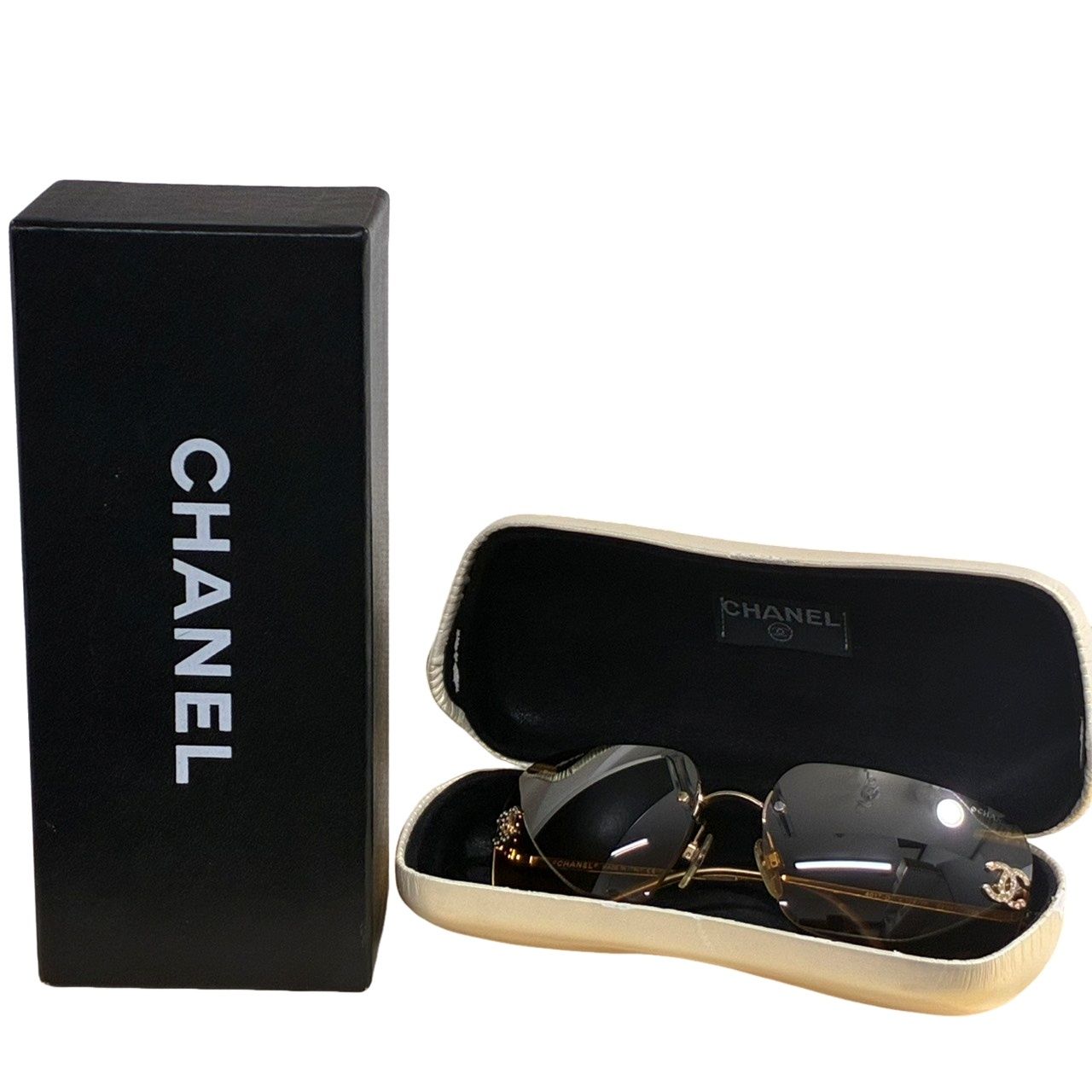 CHANEL シャネル サングラス ココマーク ラインストーン 4017 CHANEL シャネル サングラス ココマーク ラインストーン 4017