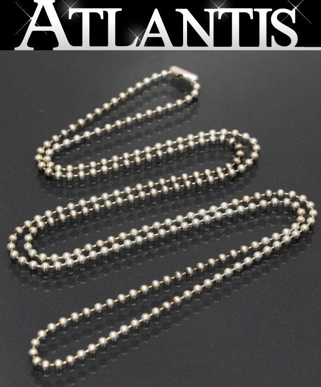 CHROME HEARTS 新宿店 クロムハーツ ボールチェーン ネックレス 76cm