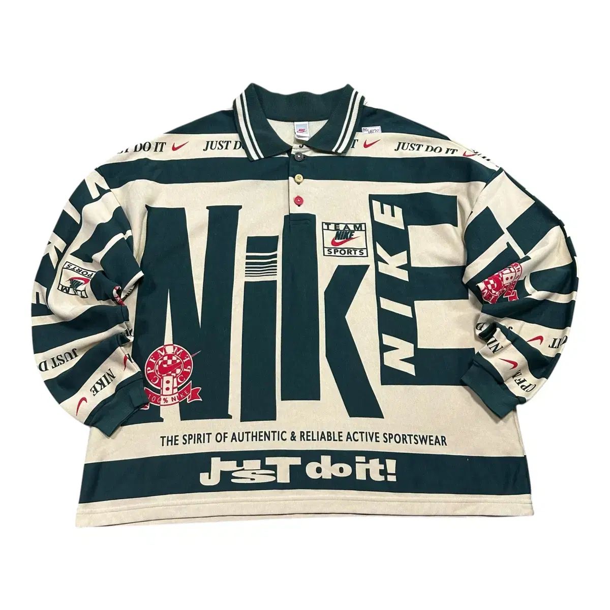 即納) NIKE X CPFM ポロ アジア ロングスリーブ - メルカリ